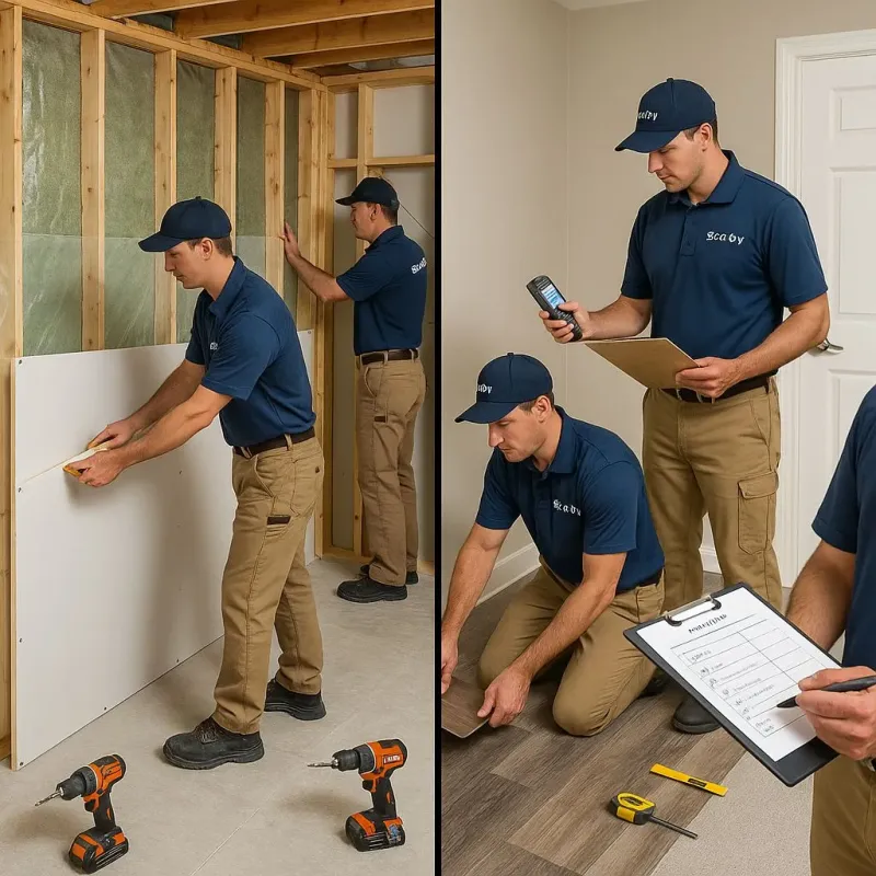 Repairs and Reconstruction process in Munday, TX