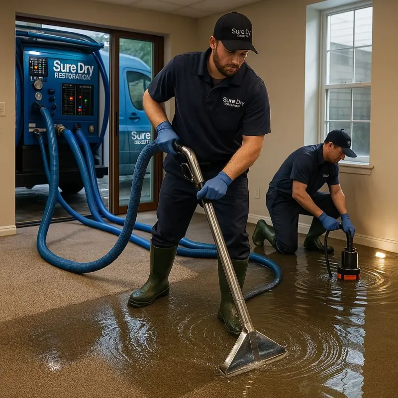 Water Extraction and Removal process in Munday, TX